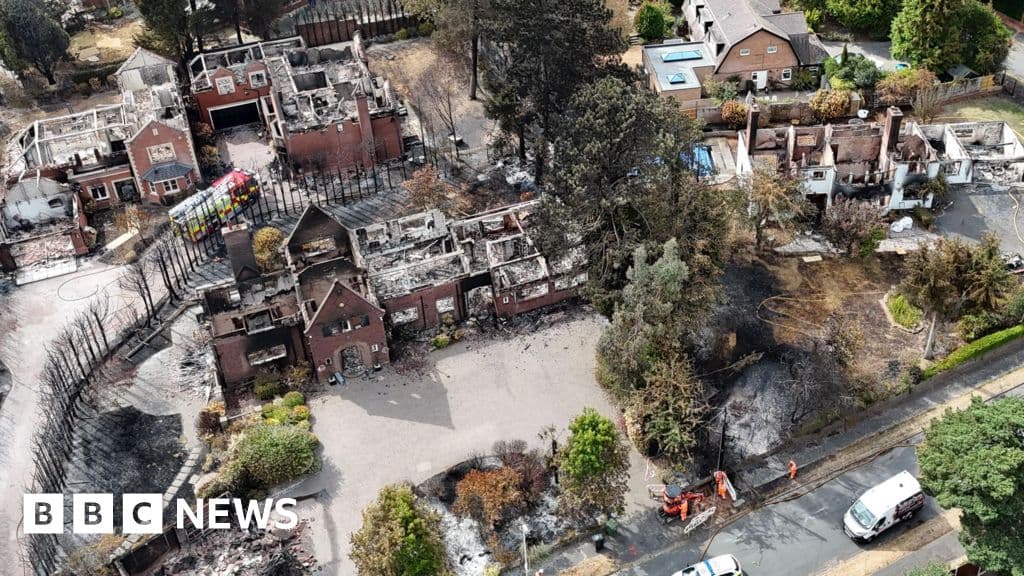 National alert after 19 Stourbridge homes burned