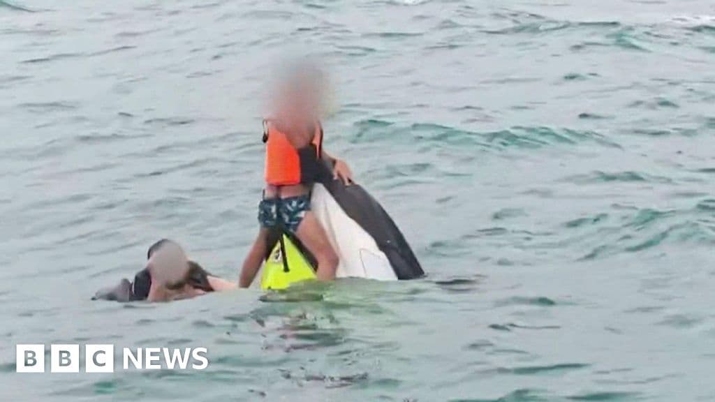 Family saved after 16-hour jet ski ordeal