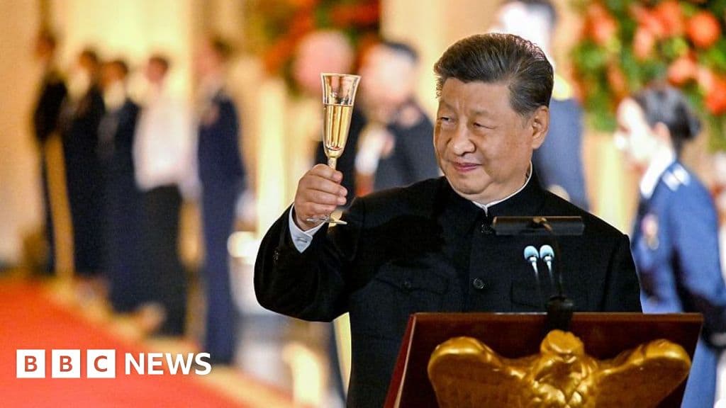 Trump hosts Xi at White House dinner