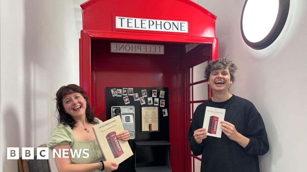 Barnsley phone box shares local stories