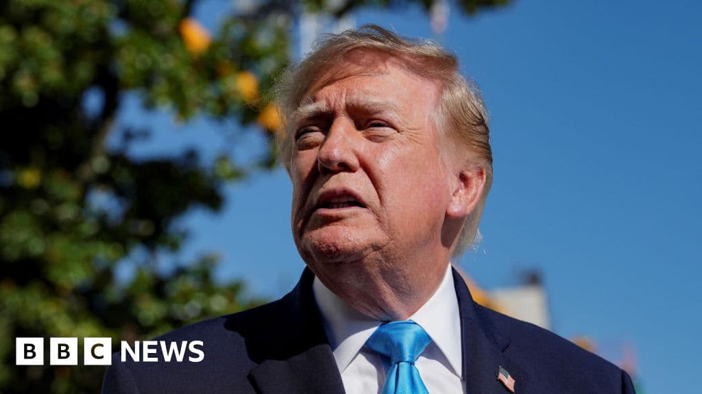 Trump cites threat prompting bomber shift
