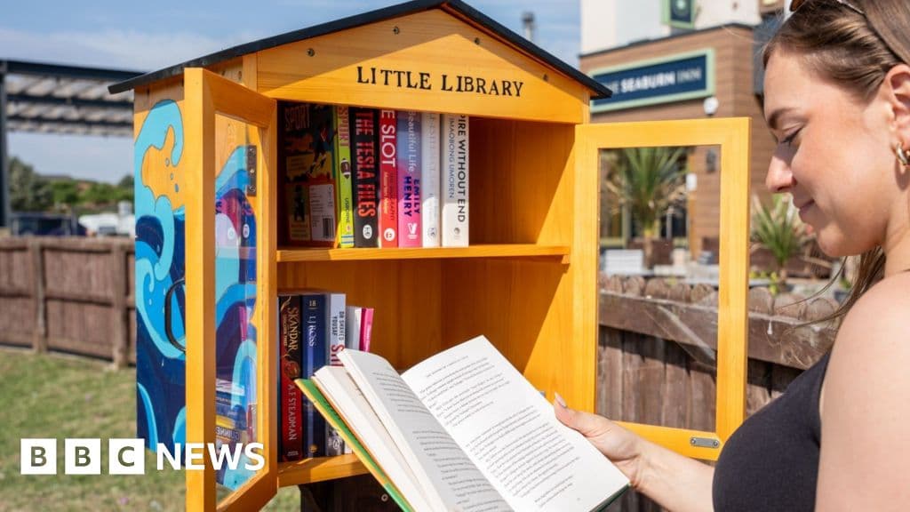 مبادرة تبادل الكتب تجسد واجهة سندرلند البحرية كمكتبة مفتوحة
