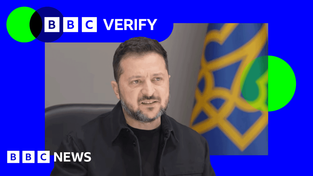 Zelensky on Data Centre Attacks Impacting Russian Bots