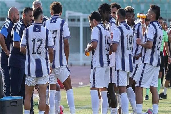 المقاولون يعلن تشكيلته لمواجهة المصري