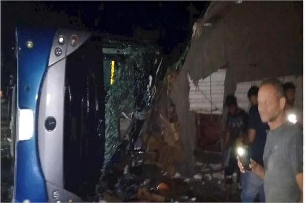 حادث مروع على محور الضبعة