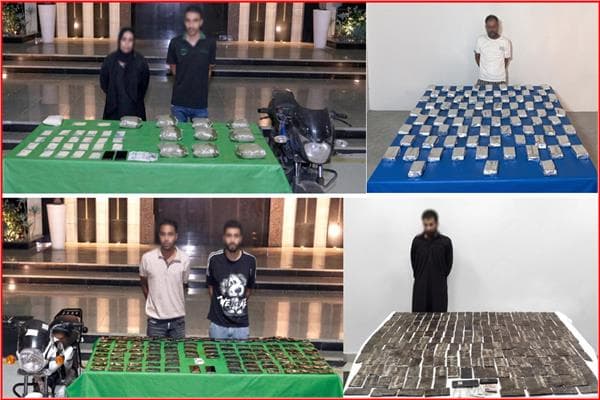 صور| مقتل 5 مجرمين أثناء مداهمة أوكار المخدرات