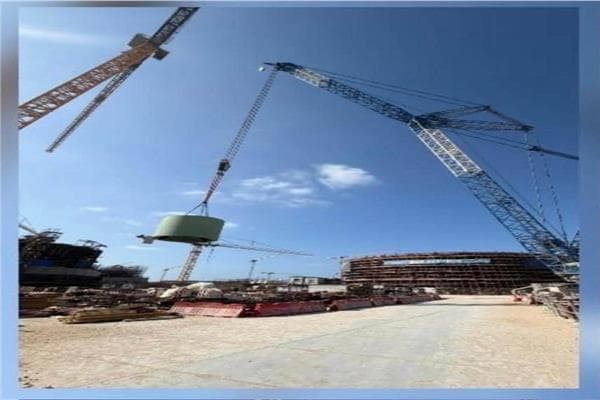 تركيب نظام الحماية الجافة بمحطة الضبعة