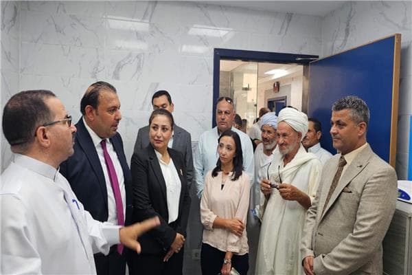 3676 مستفيدًا من حملة الصحة بالبحيرة