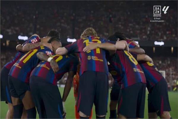 مباراة برشلونة وفاليكانو تبدأ in الليجا