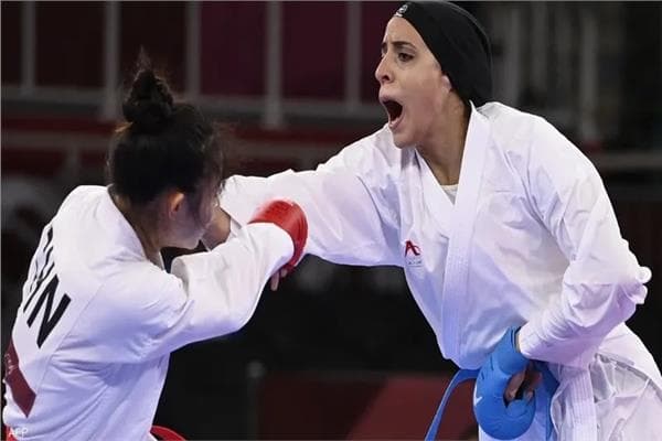 مصر تضمن ميداليتين في الكاراتيه