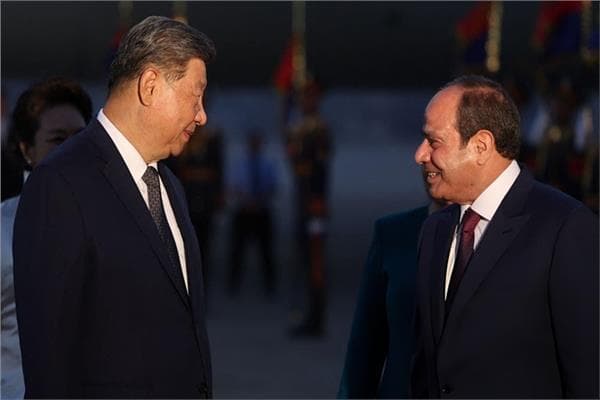 تغطية الصين لزيارة شي لمصر