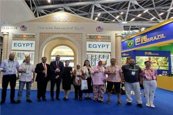 مصطفى حسن يعزز التعاون التجاري في المعرض الصيني