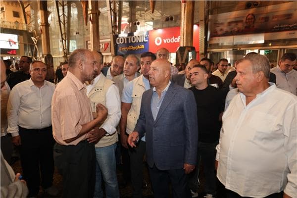 وزير النقل يتفقد محطة رمسيس قبل بدء الدراسة