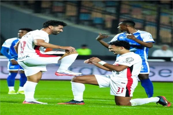 الزمالك يفوز على جيبوتي بثلاثية السعيد