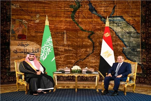 السيسي وبن سلمان يتفقان على تعاون اقتصادي