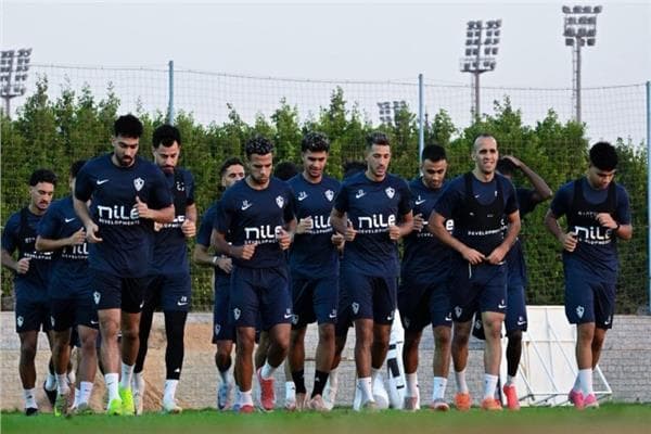 الزمالك يختتم تدريباته لمباراة غزل المحلة