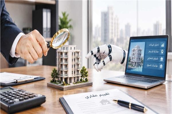 تطبيق إلكتروني لتقييم التصرفات العقارية باستخدام AI