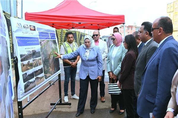 محافظ البحيرة يفتتح مشروع ساسون بأبو حمص