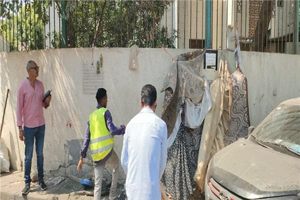 حملات بإمبابة لمكافحة النباشين ورفع الإشغالات