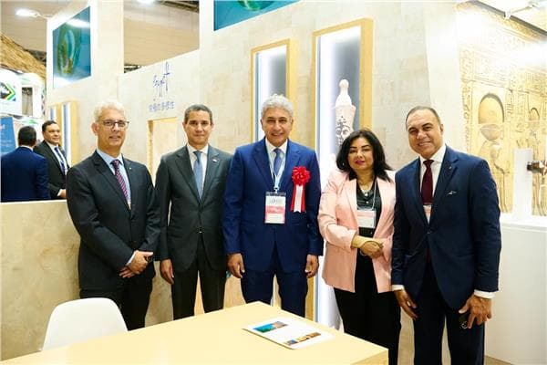 وزير السياحة يفتتح جناح مصر في طوكيو