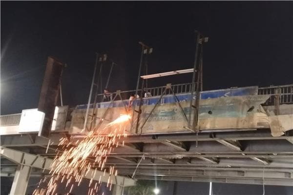 القاهرة تبدأ إصلاح كوبري الفنجري