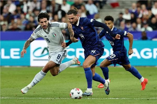 إيطاليا وفرنسا يتعادلان في دوري الأمم
