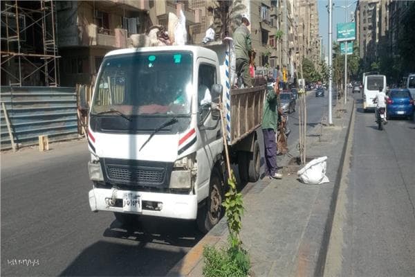 محافظ الجيزة يتفقد نظافة الشوارع
