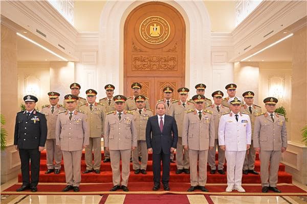 السيسي يرأس اجتماع القوات المسلحة في ذكرى أكتوبر