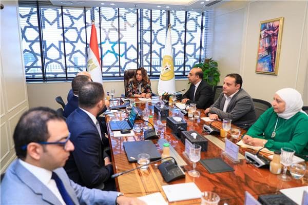 وزيرة التنمية تناقش حلول إدارة المخلفات