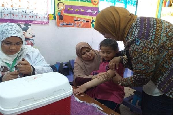إطلاق الحملة الوطنية للتطعيم ضد الحصبة و الحصبة الألمانية