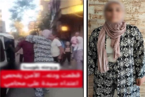 اعتقال امرأة تسببت في إصابة محام وزوجته بالمنوفية