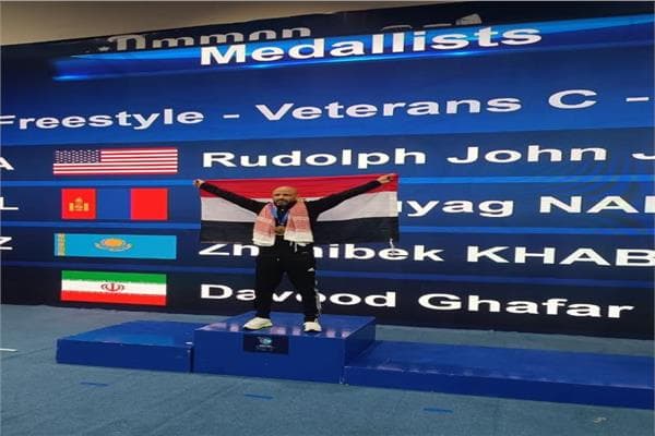 حسن مدني يفوز بذهبية بطولة العالم