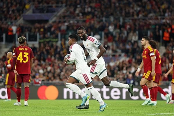 ريال مدريد يعود بقوة أمام روما