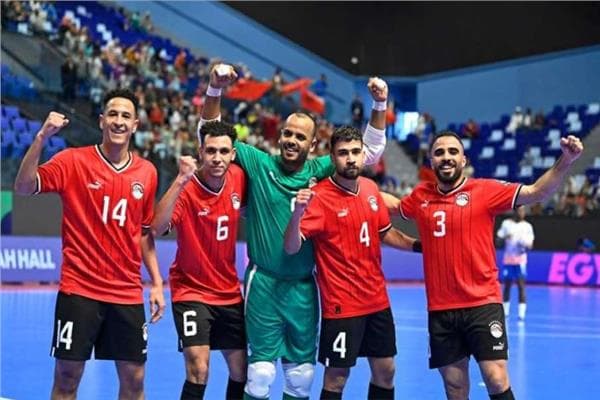 مصر تواجه موزمبيق في أمم أفريقيا للصالات