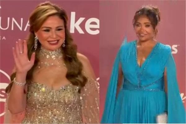 ليلى علوي وإلهام شاهين في مهرجان الجونة 2026