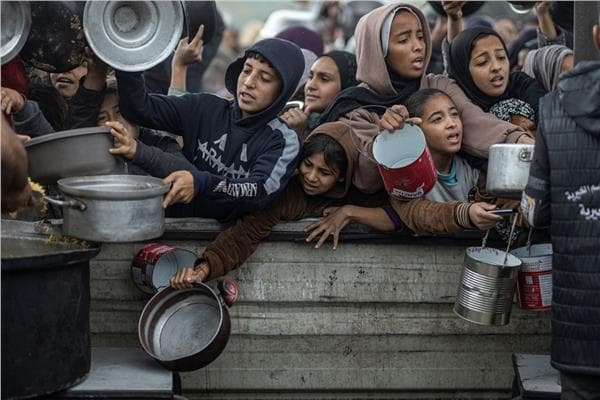 الصحة الفلسطينية تسجل 466 وفاة بسبب الجوع في غزة