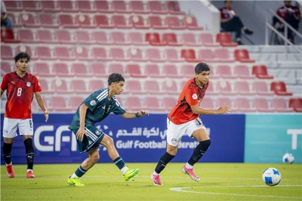مباراة مصر والكويت بكأس الخليج للناشئين