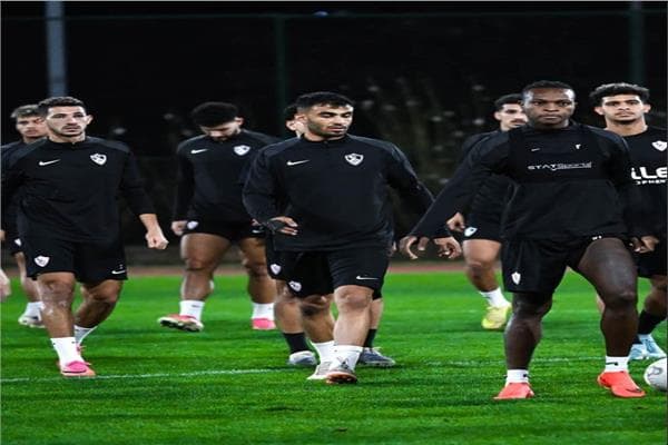الزمالك يختتم تدريباته لمواجهة بترول أسيوط
