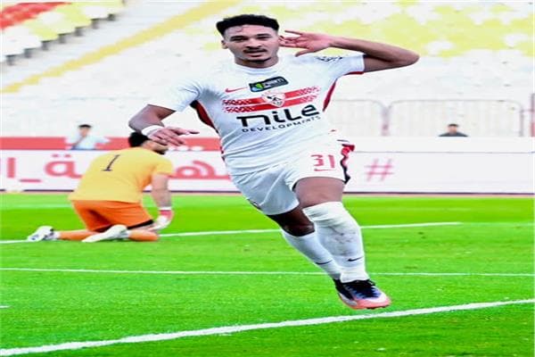 أحمد شريف يفوز بأفضل لاعب في مباراة الزمالك وأسيوط