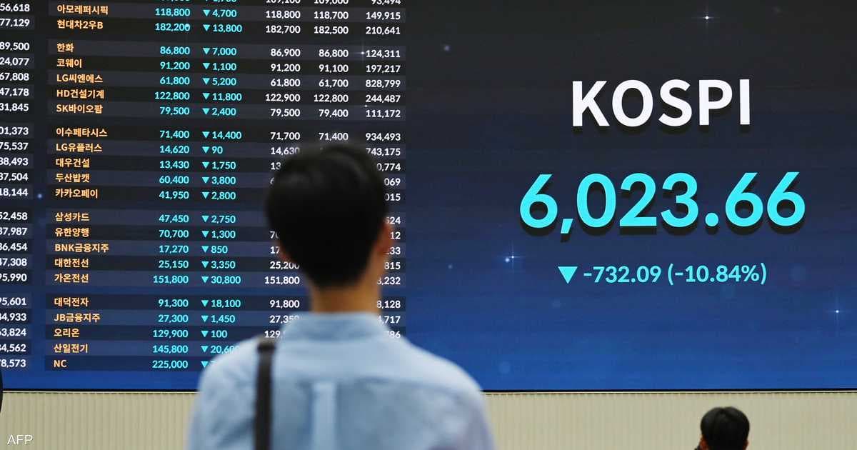 KOSDAQ chip stocks drop over 8%