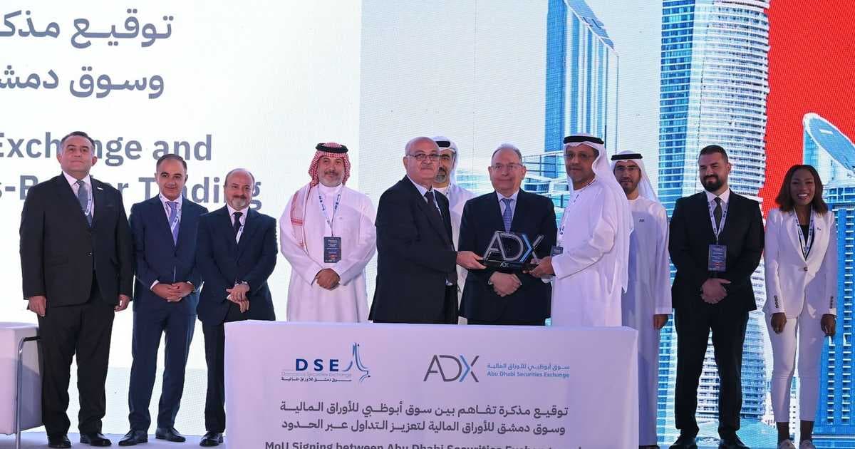 Abu Dhabi Market Signs MOUs with Stock Exchanges