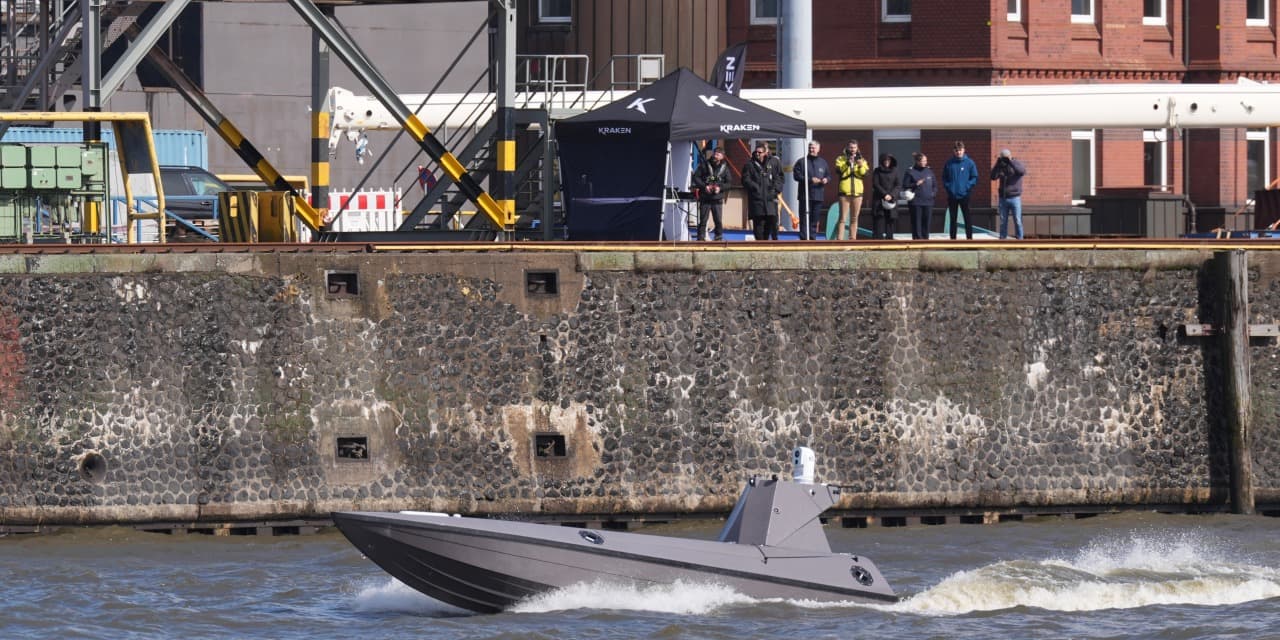 UK naval drones detect Chinese signals