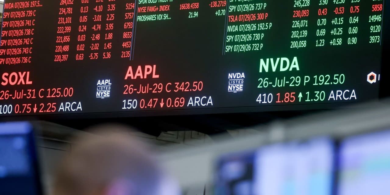 Tech earnings impact valuations