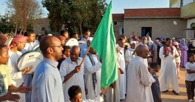 أهالي النوبة يحتفلون بالمولد في تنقار