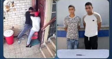 أول صورة للمشتبه بهما في انتحال صفة لتسلل وسرقة سيدتين