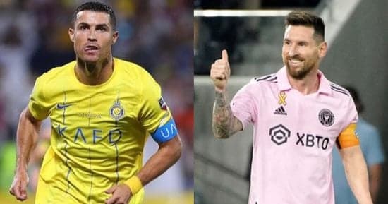 ميسي ورونالدو في سباق الـ 1000 هدف
