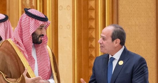 السيسى يلتقي ولي العهد السعودى غدًا