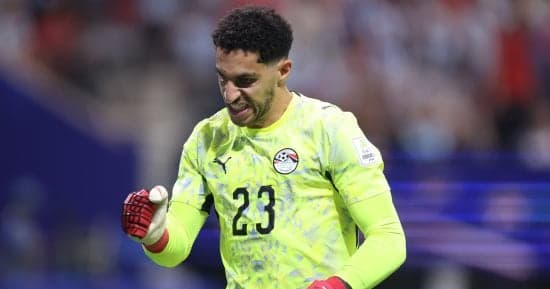 مصطفى شوبير يواجه حراس الفراعنة أمام جنوب أفريقيا