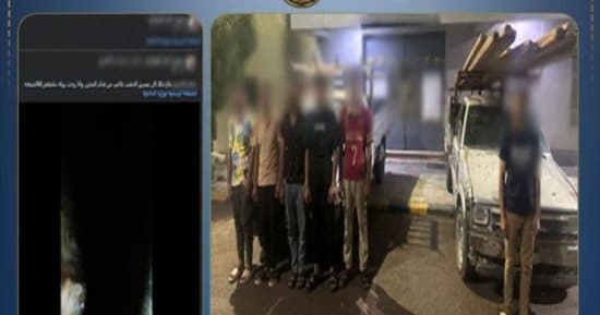 الداخلية تضبط متهمي مشاجرة سرقة أخشاب بالجيزة