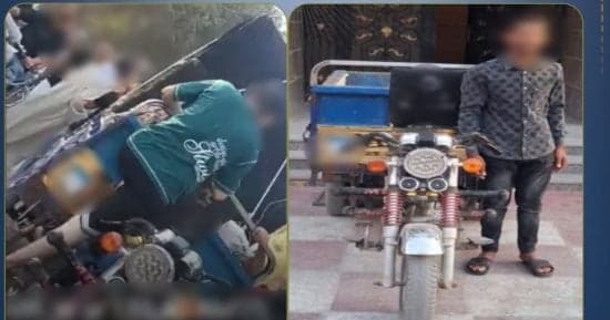 الداخلية تضبط سائق تروسيكل يعبث بلوحاته ويعرقل المرور الفيوم